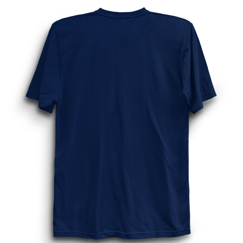 Captian America logo Half Sleeve Navy Blue