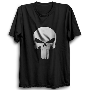 Punisher logo Half Sleeve Black