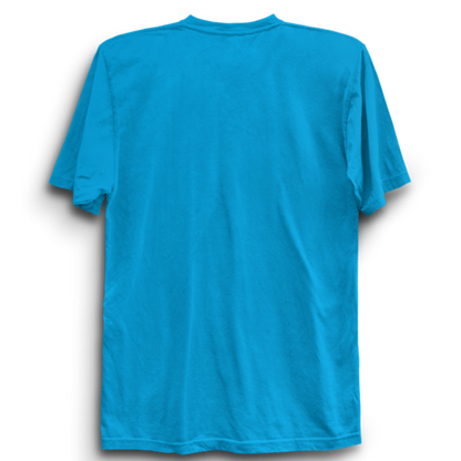 Hare Krishna Hare Rama -Half Sleeve Turquoise Blue