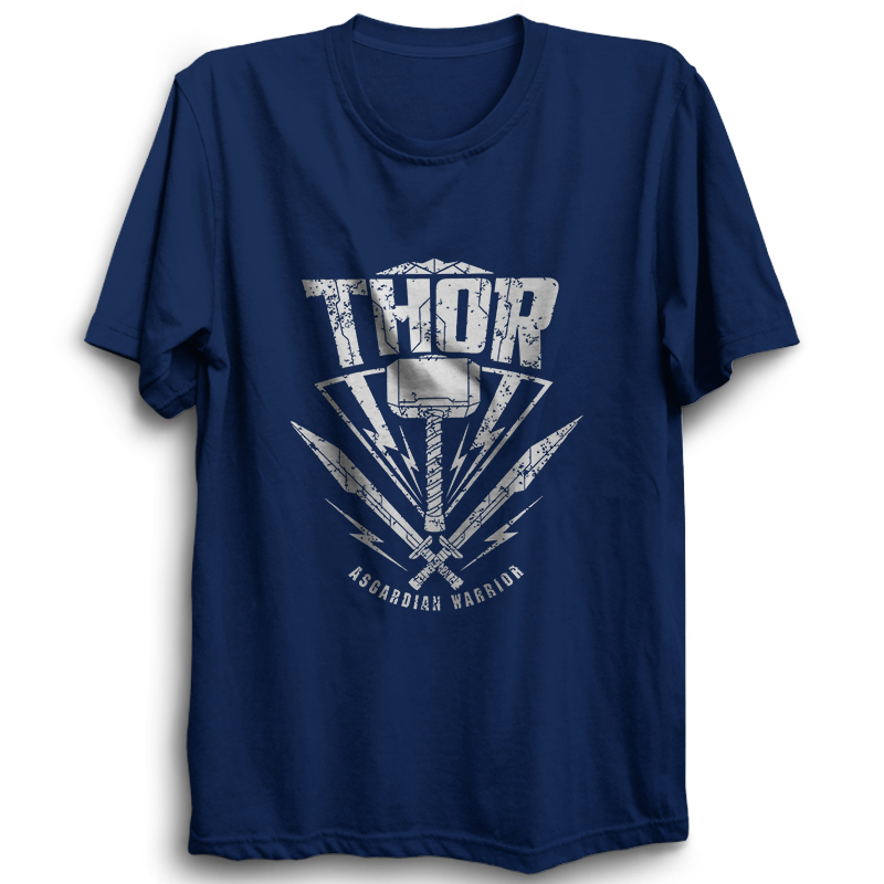 Thor Half Sleeve Navy Blue