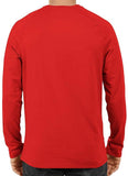Unisex MarshMellow Red Full Sleeve Cotton  Tshirts