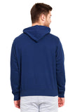 100 % Cotton Hoodies For Men In Blue Color