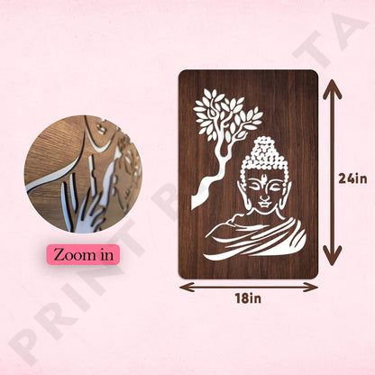 Lord Buddha MDf Aadi Yogi Frame