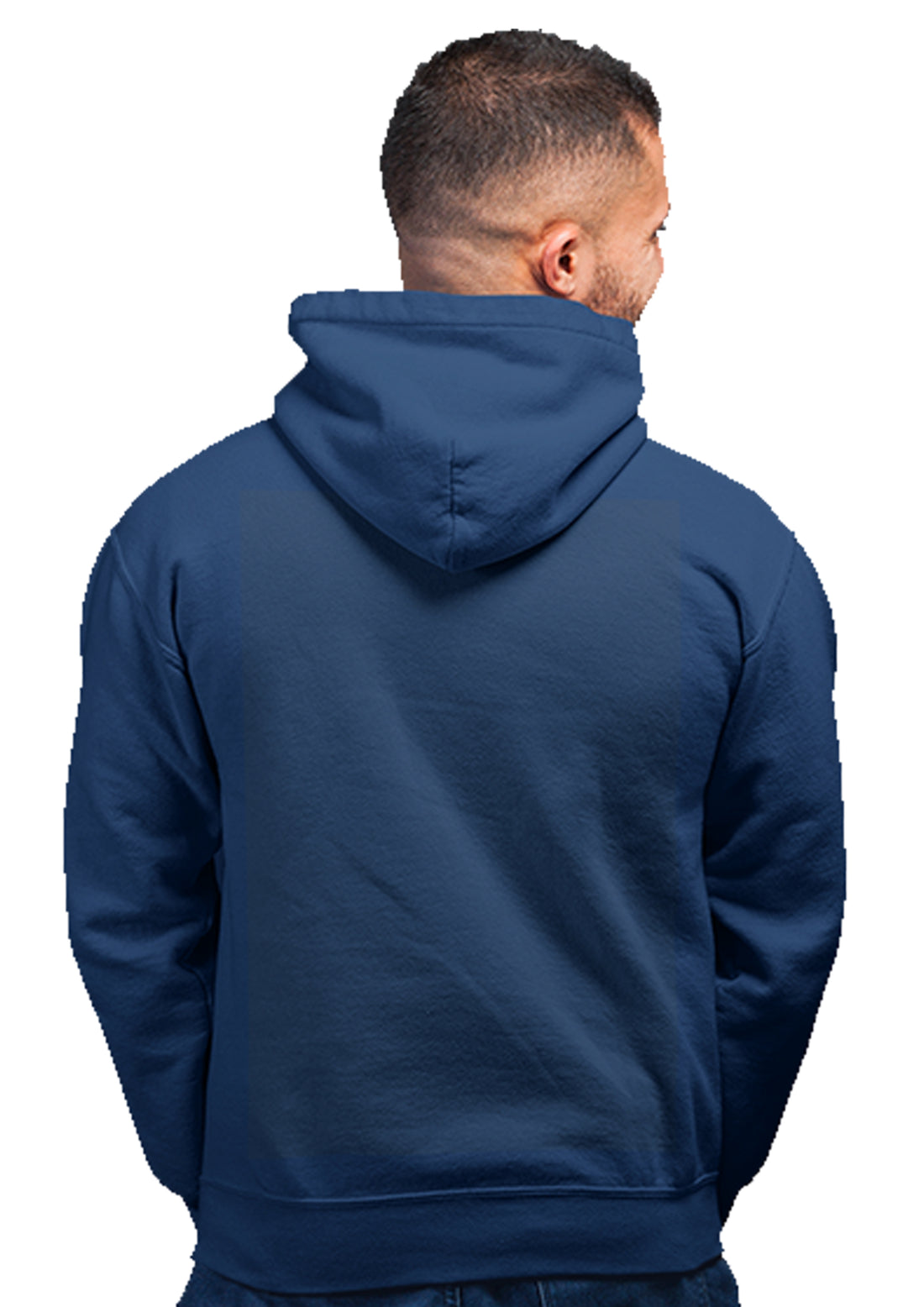 Spider Superhero Unisex 100% Cotton Printed Hoodie (Navy Blue)