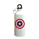 Captain America SuperHero Printed Sipper (600ml, Aluminium)