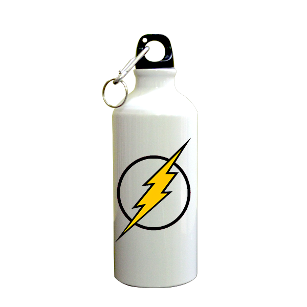 Flash SuperHero Printed Sipper (600ml, Aluminium)