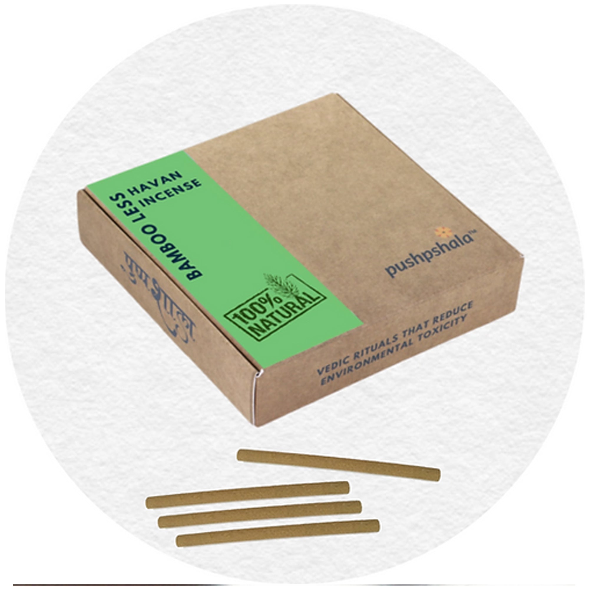 Ayurvedic Bamboo Less Sticks | Mini Incense