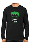 unisex Hulk Black Full Sleeve Cotton Tshirts