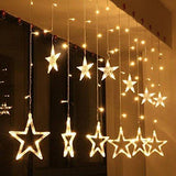 STAR SHAPE ACRYLIC LIGHT CURTAIN FOR DECORATION, YELLOW (STAR LIGHT)