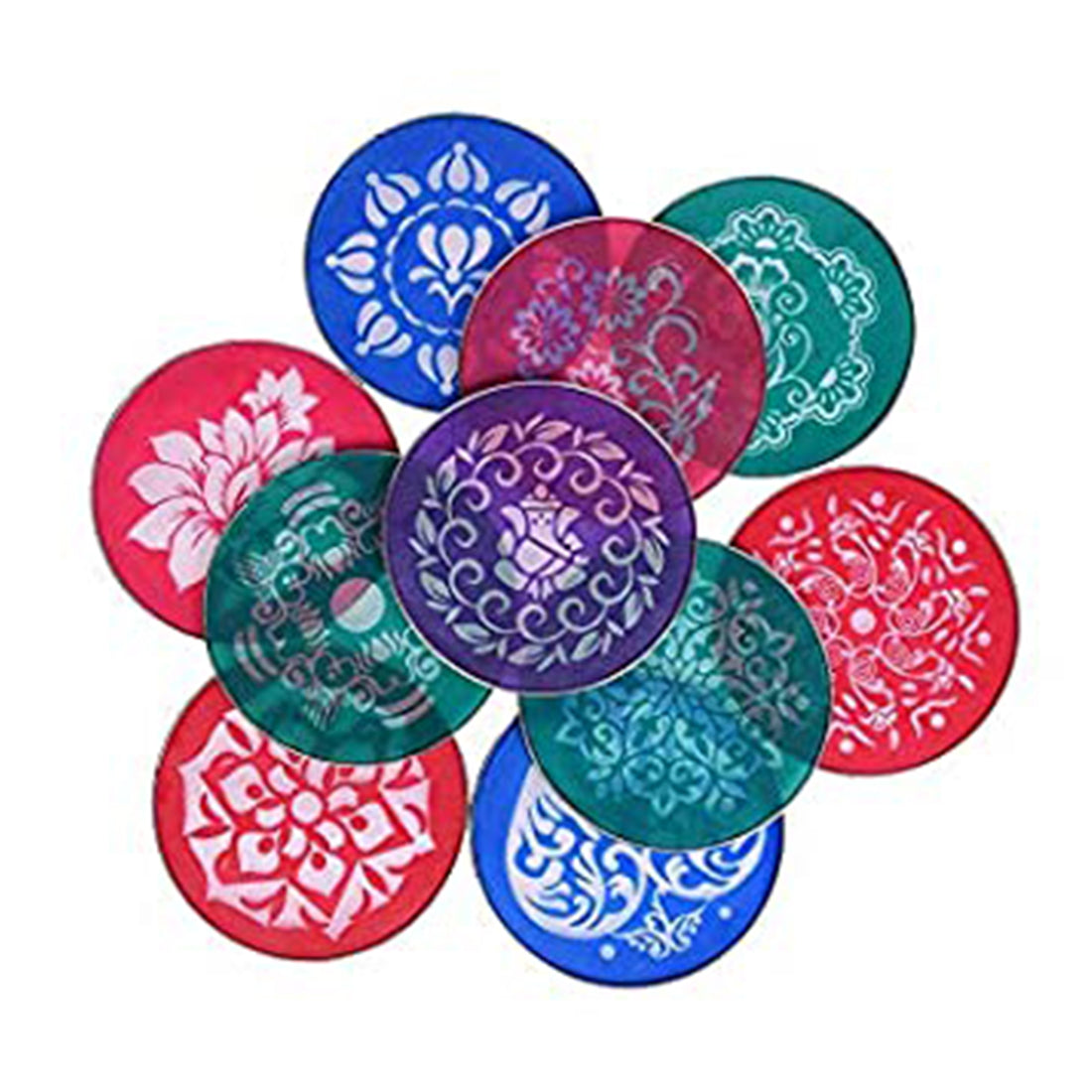 Plastic Jali Rangoli Stencils for Making Rangoli