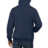 Unisex Avenger 100 % Cotton Printed Hoodies In Blue Color