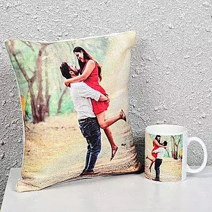 Personalized Cushion with Me Print Bharat