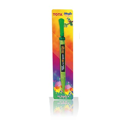 Tota Thunder Double Jet Holi Colour Cloud Gadget-Two Colors One Time Use Holi Cylinder - Natural and Herbal Gulal for Holi and Photoshoots