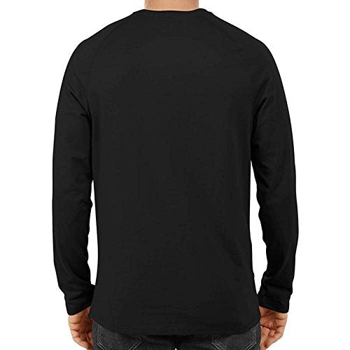 Unisex Basic Full Sleeve Plain Black T-shirt