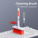 5 in 1 Keyboard Earphone Cleaning Brush Set Save
