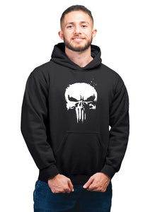 Punisher Superhero  Unisex 100% Cotton Printed Hoodie