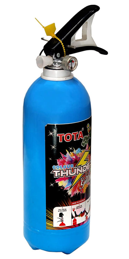 Tota Thunder Double Jet Holi Colour Cloud Gadget-Two Colors One Time Use Holi Cylinder - Natural and Herbal Gulal for Holi and Photoshoots