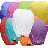 Sky Lanterns Multicolour Wishing Hot Air Balloon